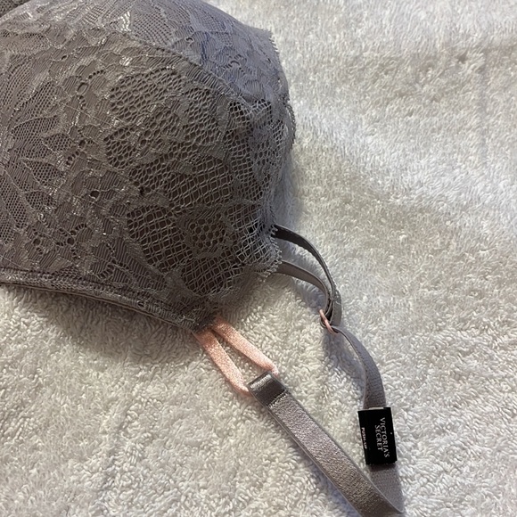 Victoria’s Secret new with tags padded push-up bra 32D Gray - Picture 5 of 5
